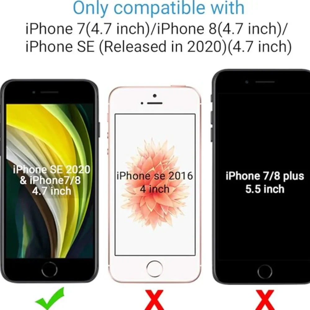 ULAK IPhone case for SE 2022 Case 4.7 inch, iPhone 8 7 Case NIB